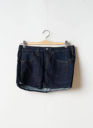 Mini-jupe taille basse bleu G STAR femme