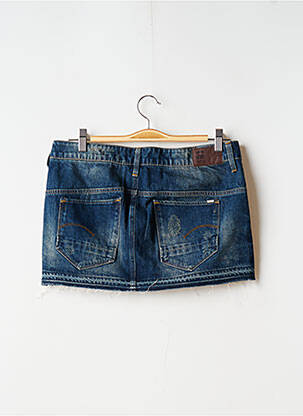 Mini-jupe taille basse bleu G STAR femme