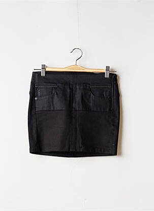 Mini-jupe coupe droite noir G STAR femme