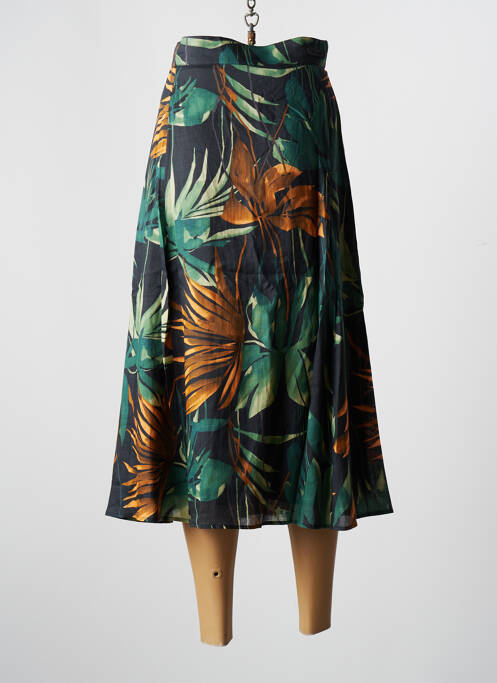 Jupe longue vert SALSA pour femme