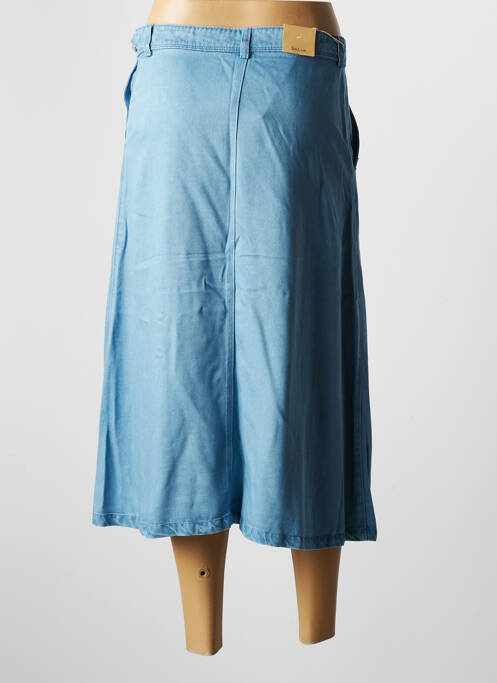Jupe mi-longue bleu SALSA pour femme