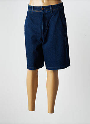 Bermuda taille haute taille haute bleu SALSA femme