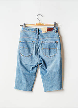 Bermuda taille haute taille haute bleu SALSA femme