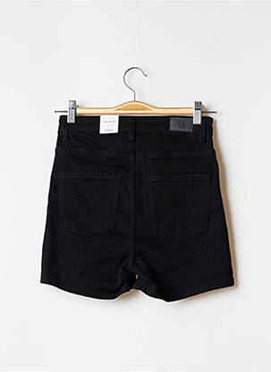Short fermeture zippée sous rabat boutonné taille haute noir YEZZ femme