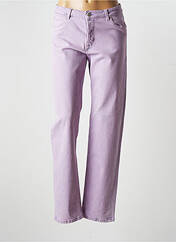 Jeans coupe droite violet JJXX pour femme seconde vue