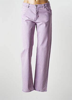 Jeans coupe droite violet JJXX pour femme