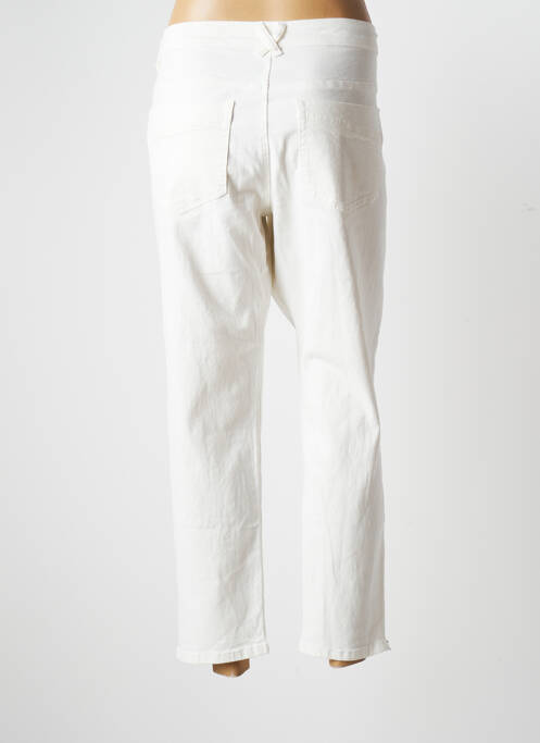 Jeans coupe droite blanc EXXCELLENT pour femme