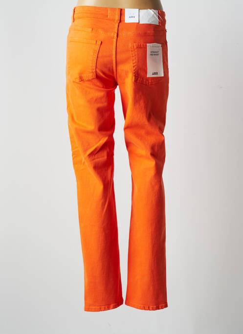 Jeans coupe droite orange JJXX pour femme