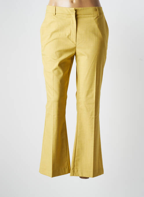 Pantalon flare jaune SELECTED pour femme