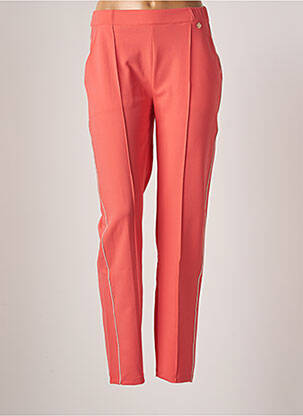 Pantalon slim taille élastique taille normale rose LE PETIT BAIGNEUR femme