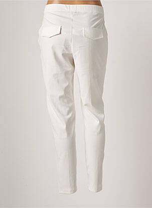 Pantalon slim taille élastique taille normale blanc LE PETIT BAIGNEUR femme