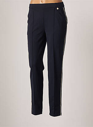 Pantalon slim taille élastique taille normale bleu LE PETIT BAIGNEUR femme