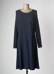 Robe mi-longue manches longues manches longues bleu PENNYBLACK femme