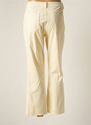 Pantalon 7/8 stretch taille normale beige YERSE femme