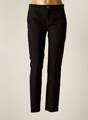 Pantalon slim stretch taille normale noir LIU JO femme