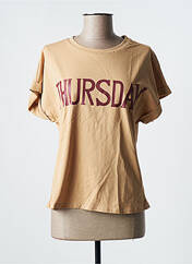 T-shirt beige IN APRIL 1986 pour femme seconde vue