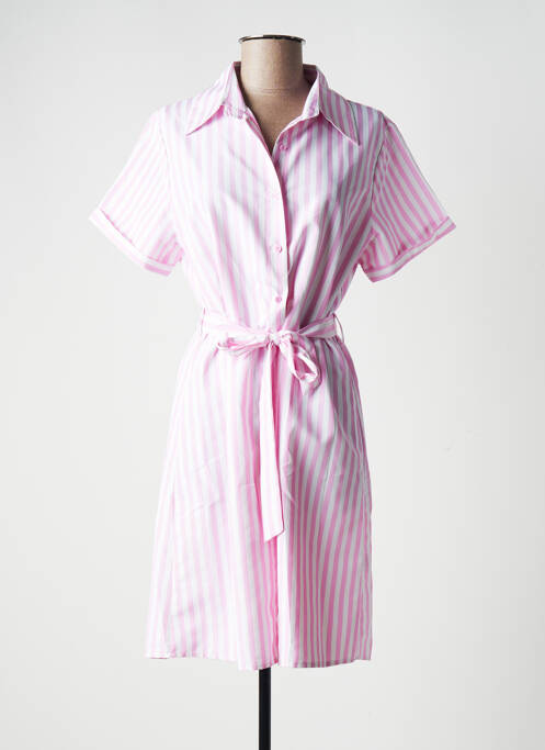 Robe mi-longue rose SUZZY & MILLY pour femme