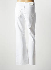 Jeans coupe droite blanc MARIVY pour femme seconde vue