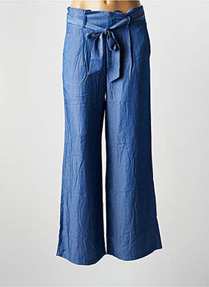 Pantalon droit bleu SARAH JOHN pour femme
