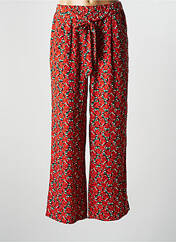 Pantalon droit orange IN APRIL 1986 pour femme seconde vue