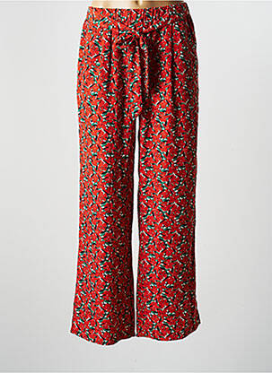 Pantalon droit orange IN APRIL 1986 pour femme