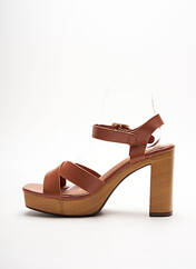 Sandales/Nu pieds marron IDEAL SHOES pour femme seconde vue