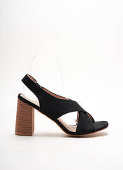 Sandales/Nu pieds noir FINDLAY pour femme seconde vue