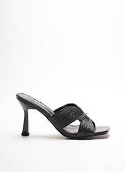 Sandales/Nu pieds noir IDEAL SHOES pour femme seconde vue
