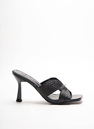Sandales/Nu pieds noir IDEAL SHOES pour femme
