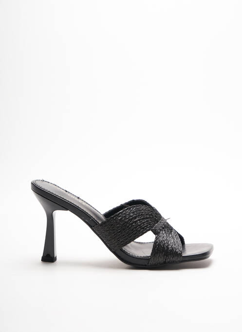 Sandales/Nu pieds noir IDEAL SHOES pour femme