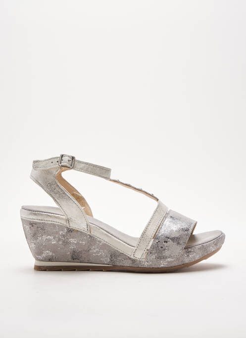 Sandales/Nu pieds gris KHRIO pour femme