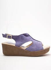 Sandales/Nu pieds violet BRODEQUINS pour femme seconde vue
