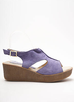 Sandales/Nu pieds violet BRODEQUINS pour femme