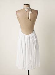 Robe courte blanc PINK P pour femme seconde vue