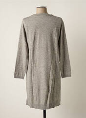 Robe courte gris LOUISE OROP pour femme seconde vue