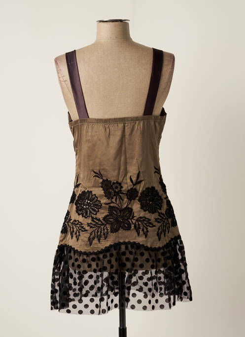 Top marron SUGGEST pour femme