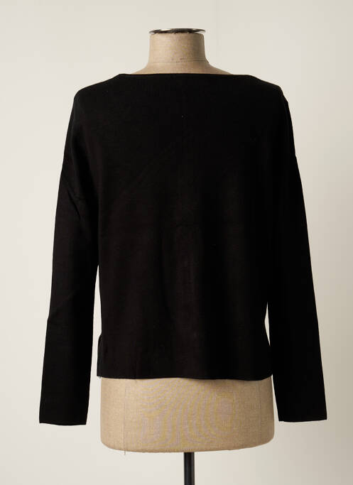 Veste simili cuir noir LOUISE OROP pour femme