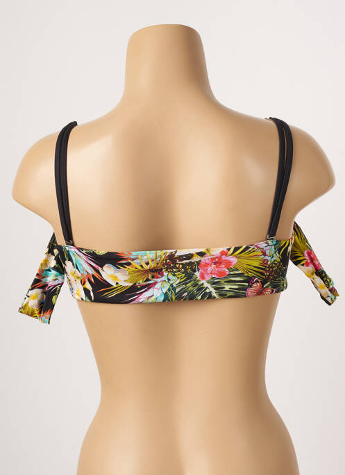 Haut de maillot de bain noir LPB pour femme