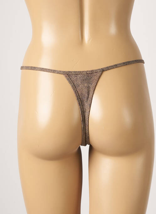 String beige RAVAGE pour femme