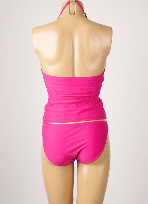 Tankini rose LINGADORE pour femme