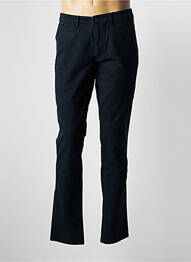 Pantalon chino stretch taille normale bleu DELAHAYE homme