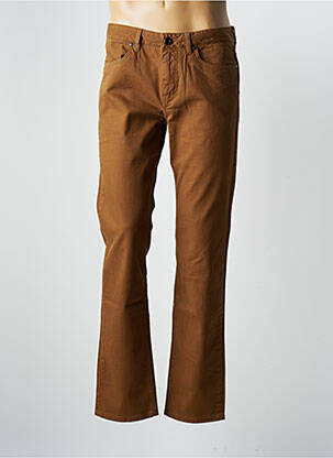 Pantalon droit marron TIBET pour homme