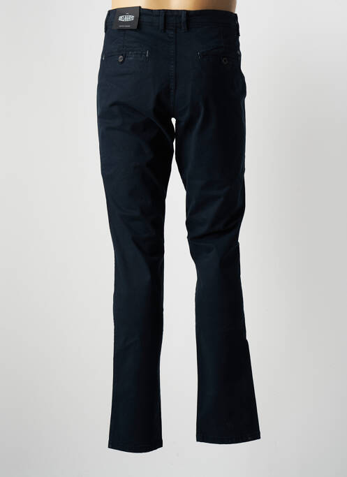 Pantalon chino bleu DELAHAYE pour homme