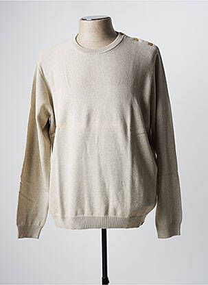 Pull beige TIBET pour homme