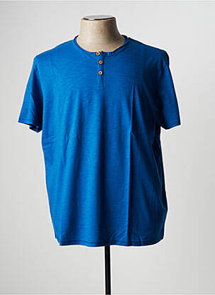 T-shirt bleu TIBET pour homme
