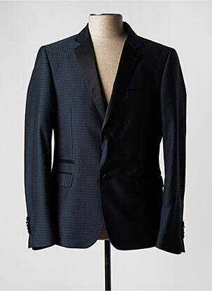 Veste chic coupe cintrée bleu DO REGO & NOVOA homme