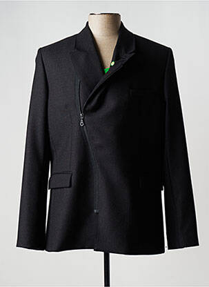 Veste casual coupe droite noir KENZO homme