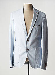 Veste chic coupe cintrée bleu SAINT HILAIRE homme