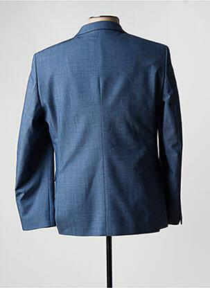 Veste chic coupe cintrée bleu SAINT HILAIRE homme