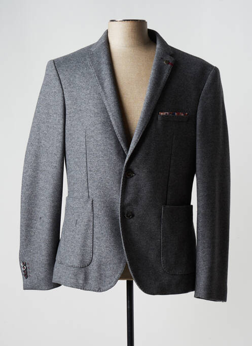 Veste chic coupe cintrée gris SAINT HILAIRE homme